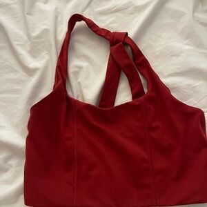 Carbon38 Red Sports Bra